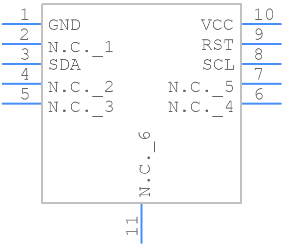 SLS32AIA010MKUSON10XTMA2 - Infineon - PCB symbol