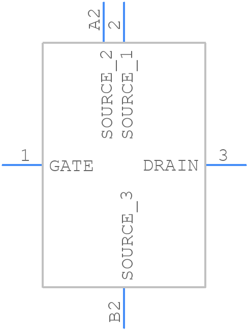 RFM12U7X - Toshiba - PCB symbol