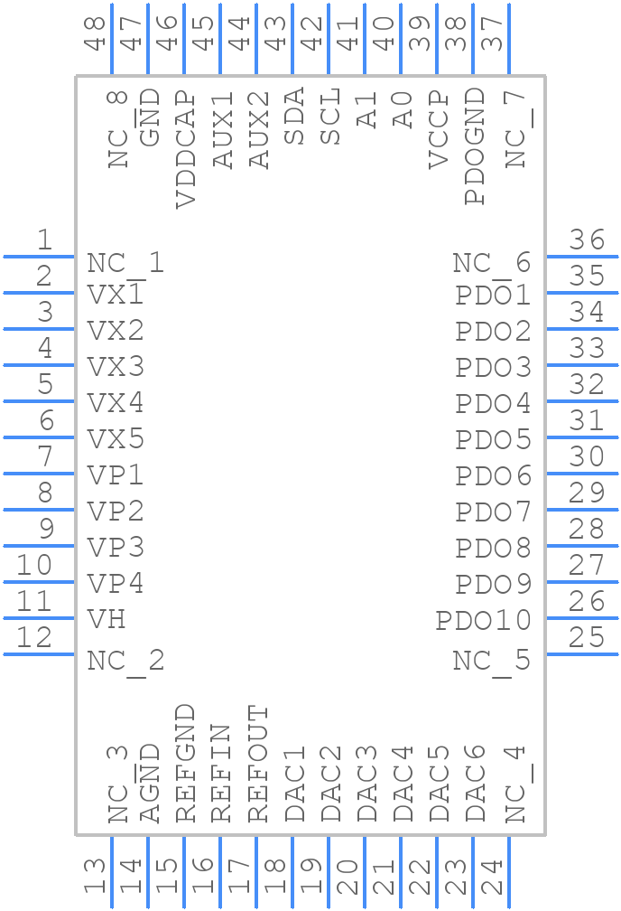 ADM1166ASUZ-REEL7 - Analog Devices - PCB symbol