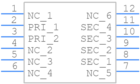 Q4436-BL - COILCRAFT - PCB symbol