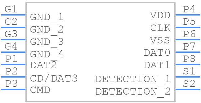 112A-TAAR-R03 ATTEND - ATTEND - PCB symbol