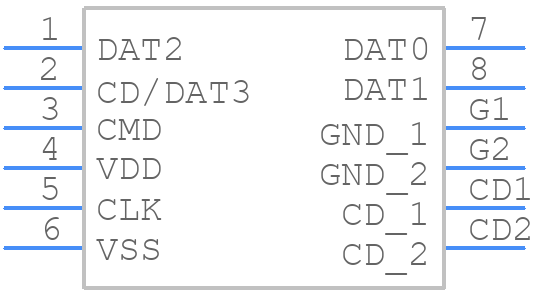 L-KLS1-TF-001 - KLS Electronic - PCB symbol