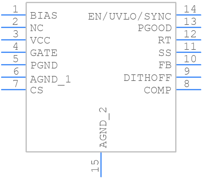 LM5156HQPWPRQ1 - Texas Instruments - PCB symbol
