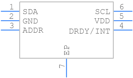 HDC2022DEPR - Texas Instruments - PCB symbol