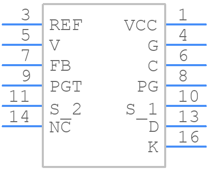 PFS7528H - Power Integrations - PCB symbol