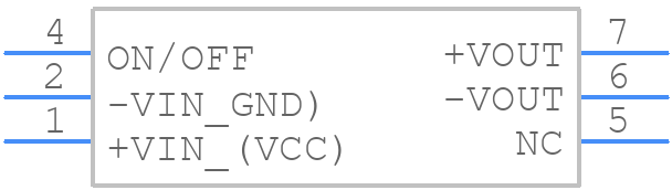 TDN 1-2413WI - Traco Power - PCB symbol