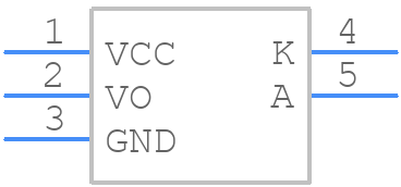 HOA0973-N51 - Honeywell - PCB symbol