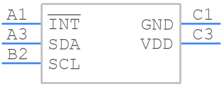 TLI493DW2BWA3XTMA1 - Infineon - PCB symbol