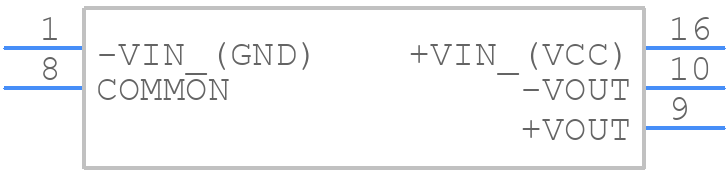 TEL 12-1223 - Traco Power - PCB symbol