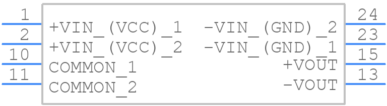 THI 1221 - Traco Power - PCB symbol
