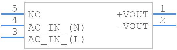 TMPW 10-115 - Traco Power - PCB symbol