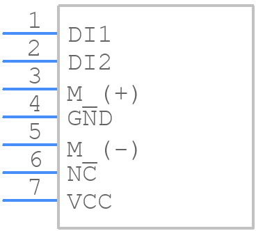 TA8050P - Toshiba - PCB symbol