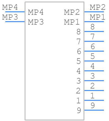 7000098812 - 3M - PCB symbol