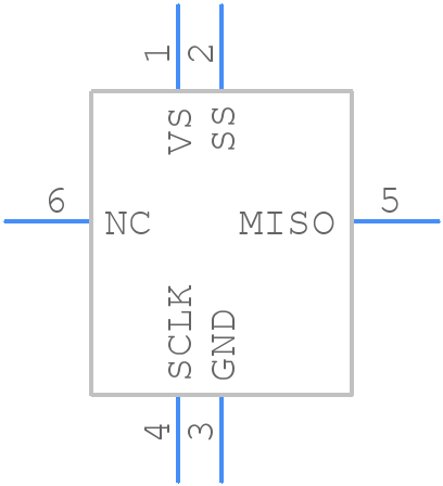 FMAMSDXX015WCSC3 - Honeywell - PCB symbol