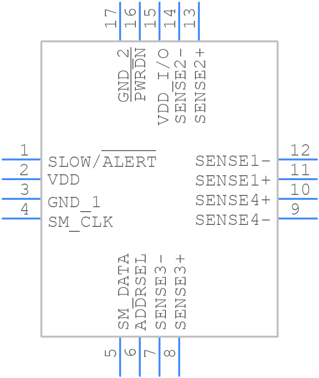 PAC1934T-I/JQ - Microchip - PCB symbol