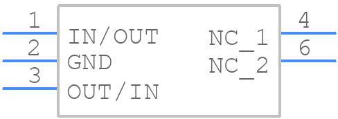 MEM2012SC101T001 - TDK - PCB symbol