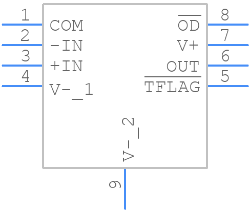 LTC6090HS8E#TRPBF - Analog Devices - PCB symbol