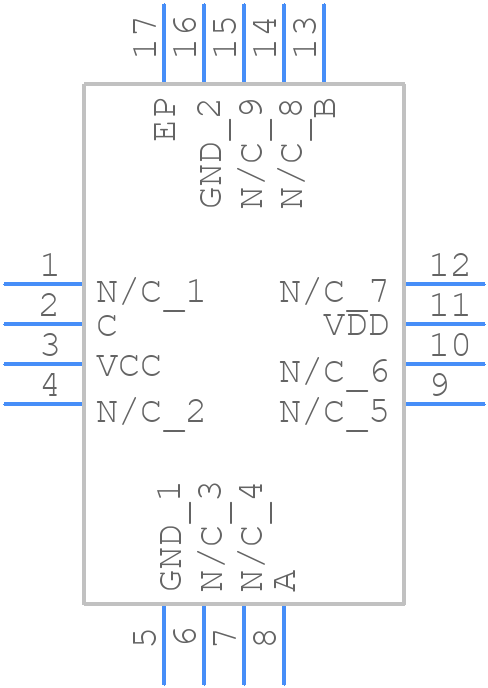 MADR-009150-TR1000 - MACOM - PCB symbol