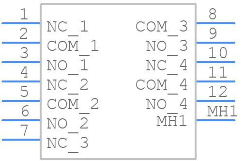 PN42LENA02QE - LITTELFUSE - PCB symbol