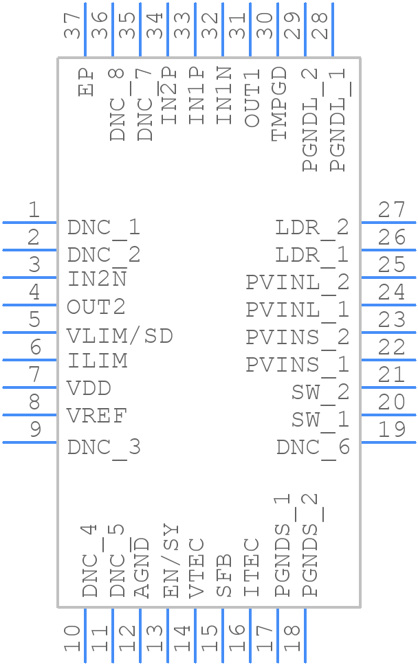 ADN8835ACPZ-R7 - Analog Devices - PCB symbol