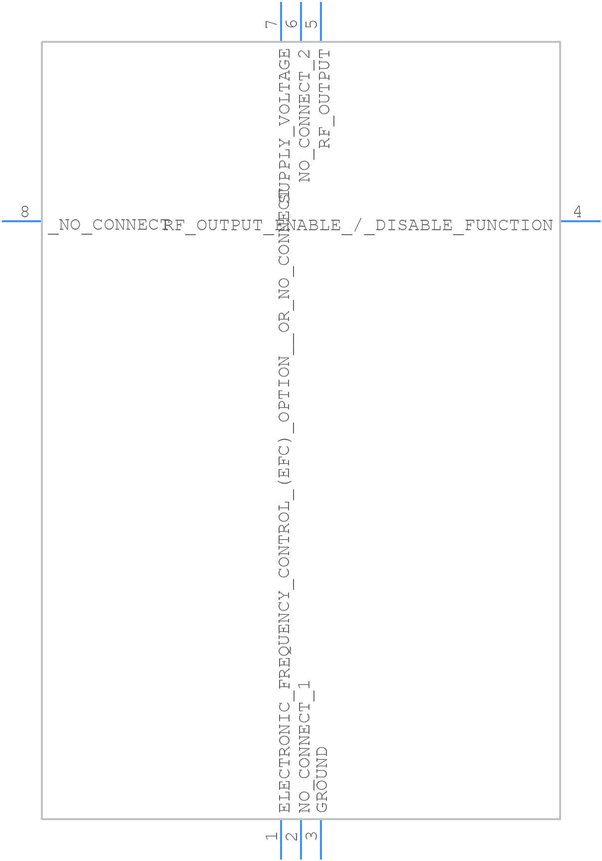 TX-7070-EFE-106C-40M0000000 - Microchip - PCB symbol