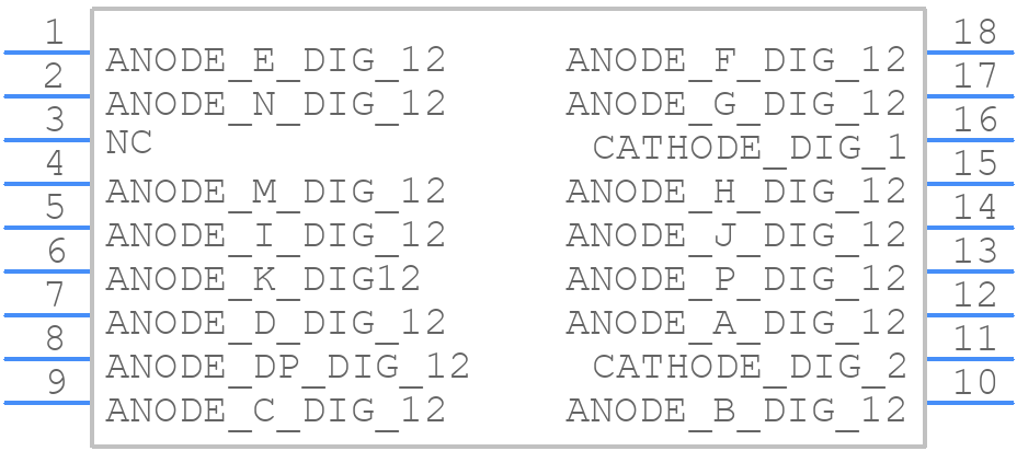 PDC54-11CGKWA - Kingbright - PCB symbol