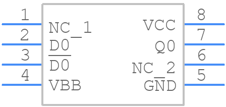 MC10ELT21DR2G - onsemi - PCB symbol