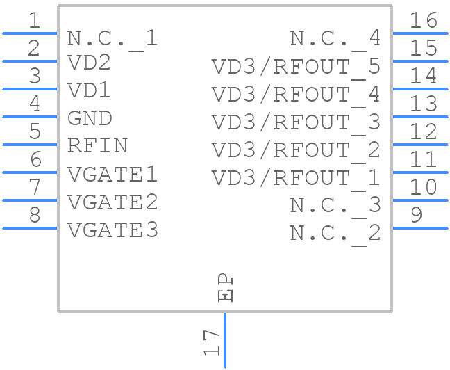 MHVIC910HR2 - NXP - PCB symbol