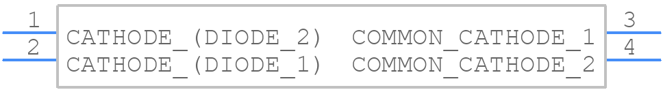PESD2CANFD24U-QBZ - Nexperia - PCB symbol