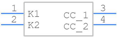 PESD2CANFD27U-QBZ - Nexperia - PCB symbol