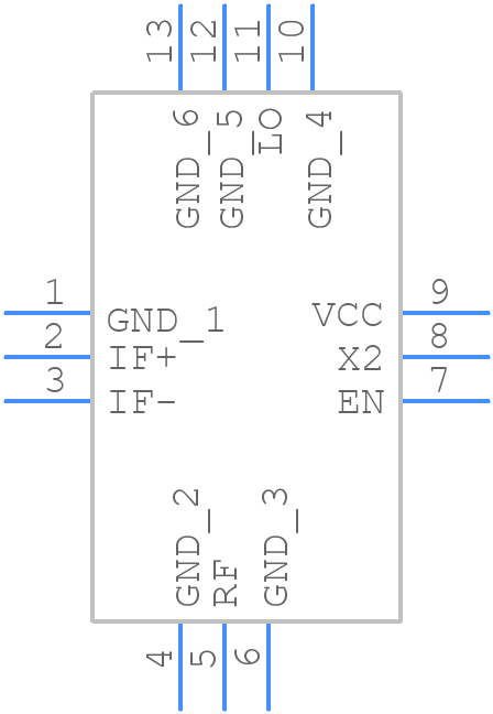 LTC5548IUDB#TRMPBF - Analog Devices - PCB symbol