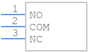 7101K2CQEG - C & K COMPONENTS - PCB symbol