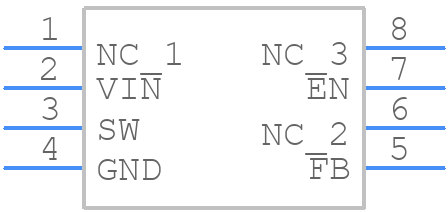 XL1583 - XLSEMI - PCB symbol