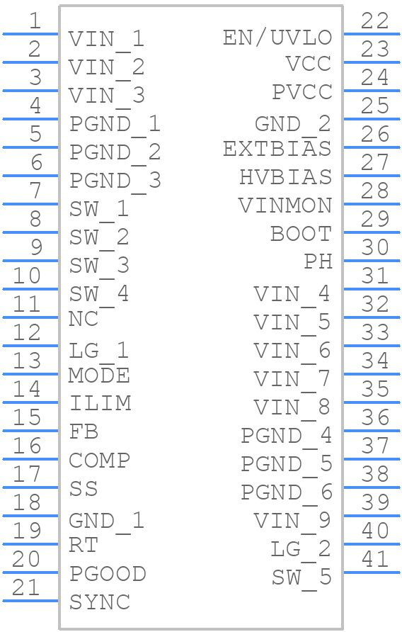 FAN65004C - onsemi - PCB symbol