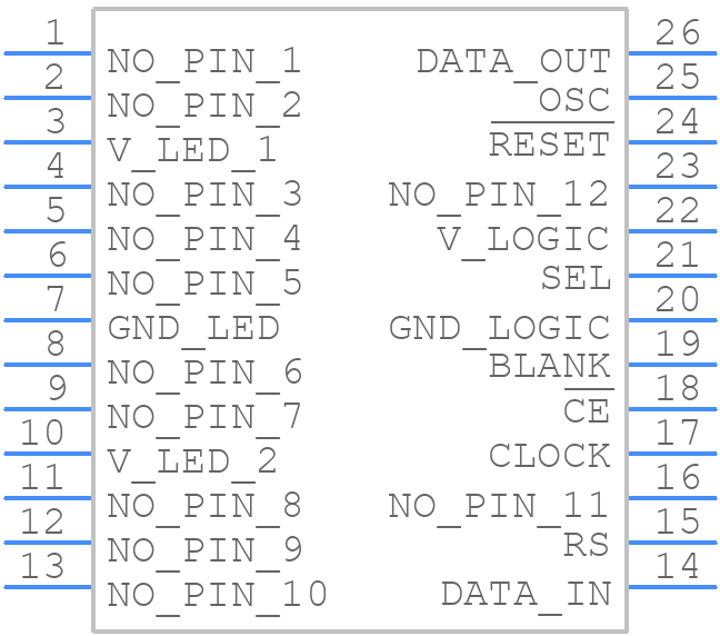 HCMS-2913 - WELLER XCELITE - PCB symbol