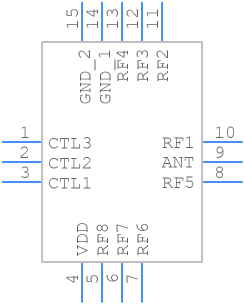 QPC6082TR7 - Qorvo - PCB symbol