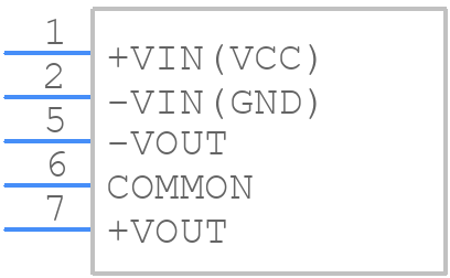 TMV2-0515DHI - Traco Power - PCB symbol