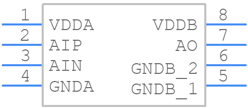 SI8922AD-IS4 - Silicon Labs - PCB symbol