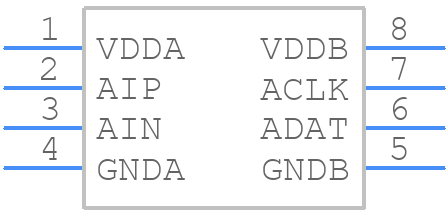 SI8946AD-IS4 - Silicon Labs - PCB symbol