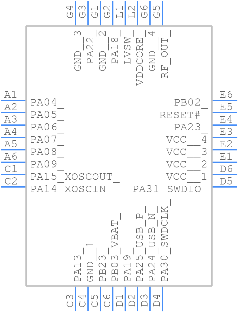 EMB-LR1276S - embit - PCB symbol