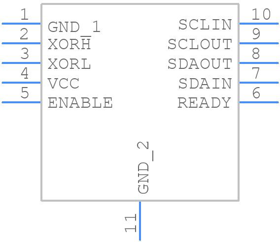 LTC4316CDD#PBF - Analog Devices - PCB symbol