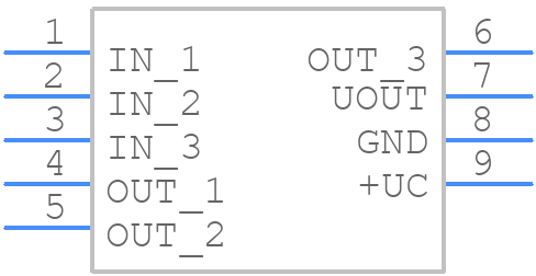 LXS 25-NPS - LEM - PCB symbol