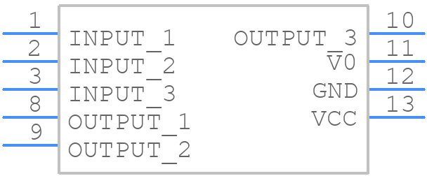 F03P050S05L - Tamura - PCB symbol