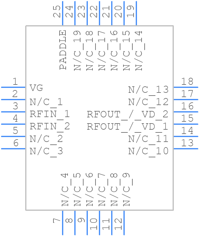 NPA1008 - MACOM - PCB symbol