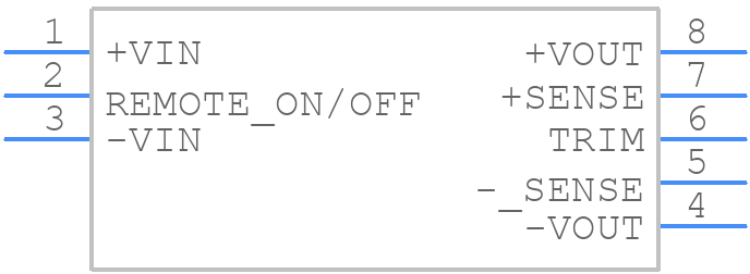 AVD100-48S05-6L - Advanced Energy - PCB symbol