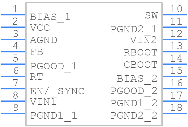 LMQ61460AFSQRJRRQ1 - Texas Instruments - PCB symbol