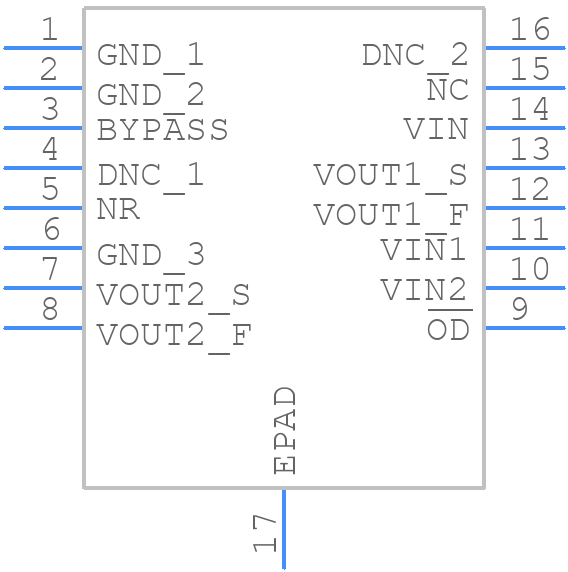 LT6658BIMSE-3.3#PBF - Analog Devices - PCB symbol