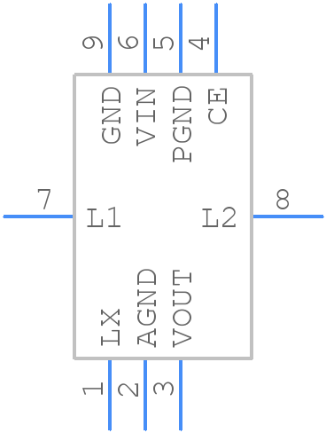MYRGP095100W21RA - Murata Electronics - PCB symbol