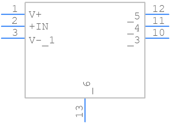 LTC6226IDC#TRPBF - Analog Devices - PCB symbol