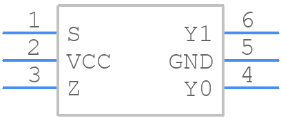 NX3L1T5157GMZ - NXP - PCB symbol